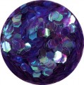 Ozdoby na nechty hexagonlne hologramy fialov